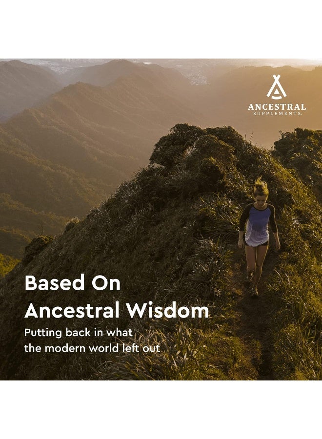 Ancestral Supplements مكمل الطحال من أنسيسترا سابليمنتس من لحم البقر الذي يتغذى على العشب، 3000 ملغ تركيبة دعم الطحال تعزز الصحة المناعية، الحديد، والحساسية، غير معدلة وراثيًا، 180 كبسولة - Image 5